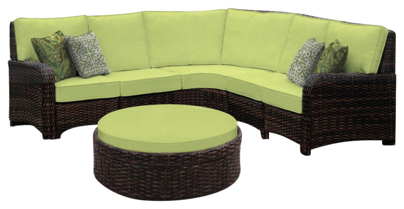 St. Tropez Sectional in Sparke Nautical