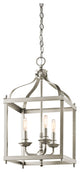 Indoor Pendant 3-Light, Brushed Nickel