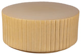 Flute Shale Matte Patio Accent Table
