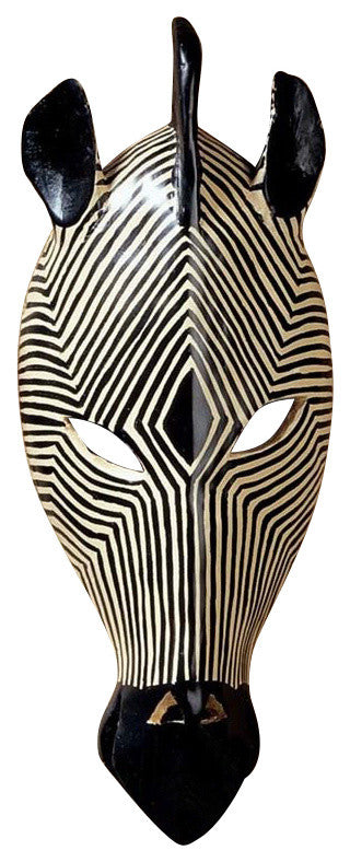 Zebra Mask Plaque