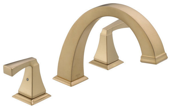 Delta Dryden Roman Tub Trim, Champagne Bronze, T2751-CZ