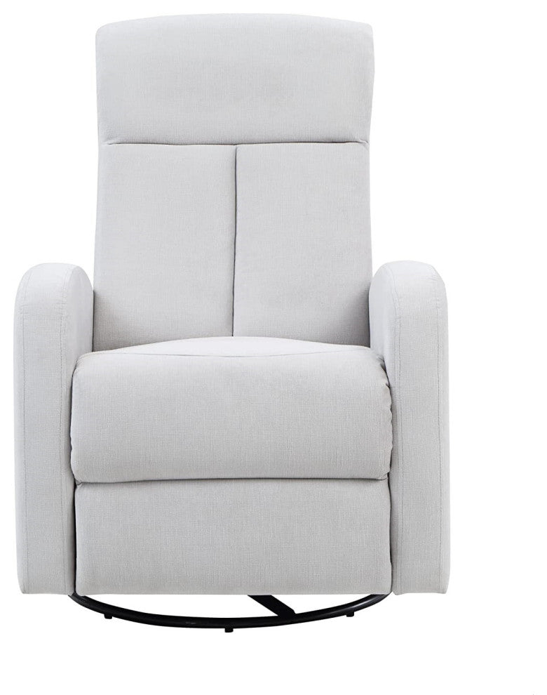 Amber Swivel Glider Recliner, Gray
