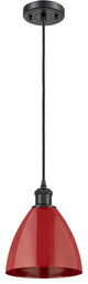 Innovations 516-1P-BK-MBD-75-RD-LED 1-Light Mini Pendant, Matte Black
