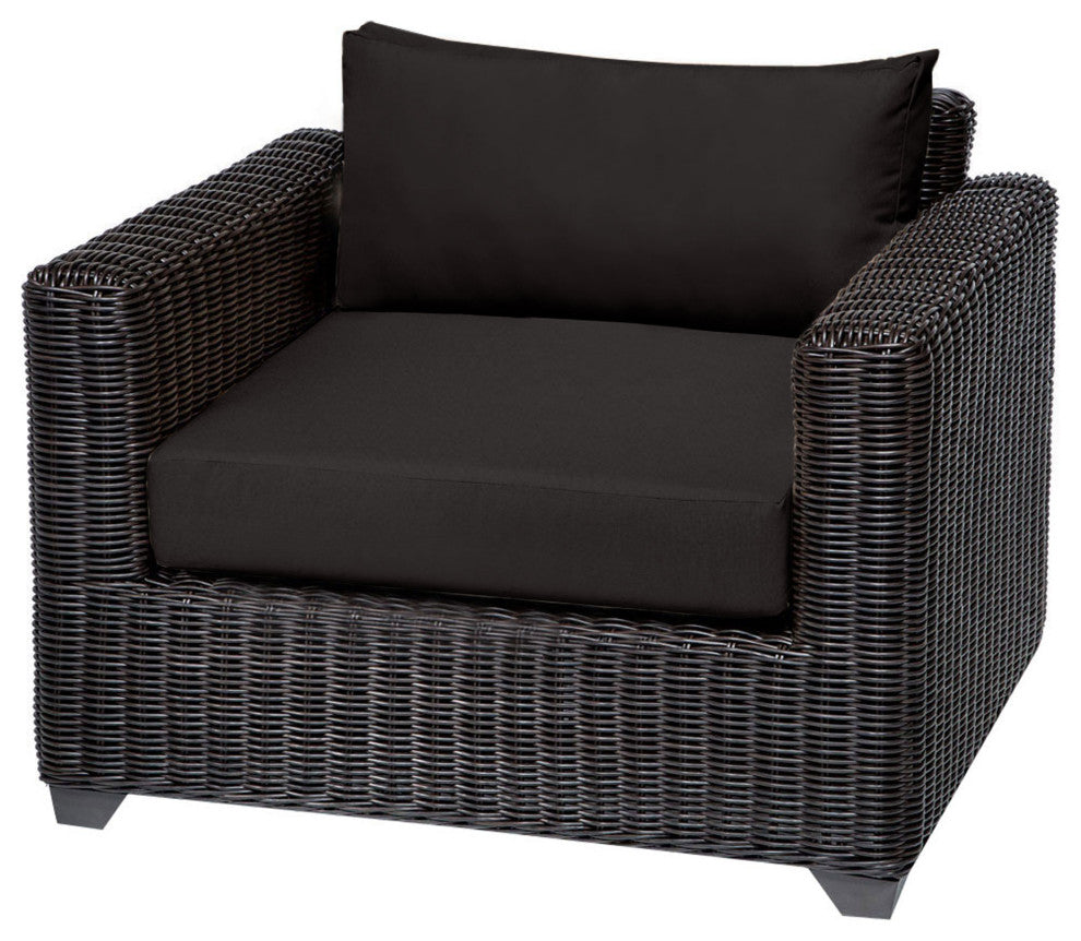 Venice Club Chair in Black