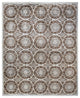Eclectic, One-of-a-Kind Hand-Knotted Area Rug Ivory, 7'10"x9'7"