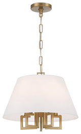 Crystorama Lighting Group 2255 Westwood 5 Light 16"W Pendant - Vibrant Gold