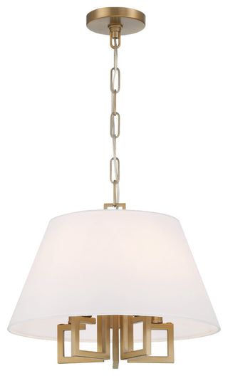 Crystorama Lighting Group 2255 Westwood 5 Light 16"W Pendant - Vibrant Gold