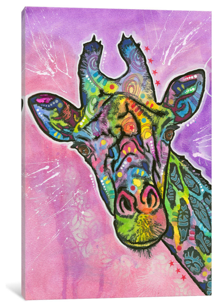 "Giraffe" by Dean Russo, 18x12x1.5"