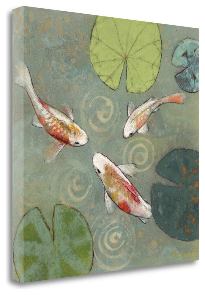 "Floating Motion I" By Aleah Koury, Giclee Print on Gallery Wrap Canvas