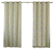 Bunny Room Darkening Curtains, Pair, Beige, 84"