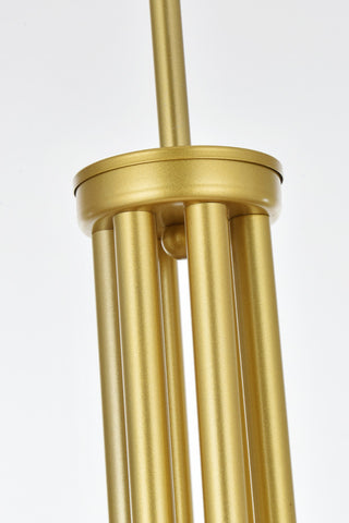 Home Living 55" Chandelier, Brass