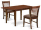 3 Pc Dinette Set - Table With A 12In Leaf And 2 Dining Chairs