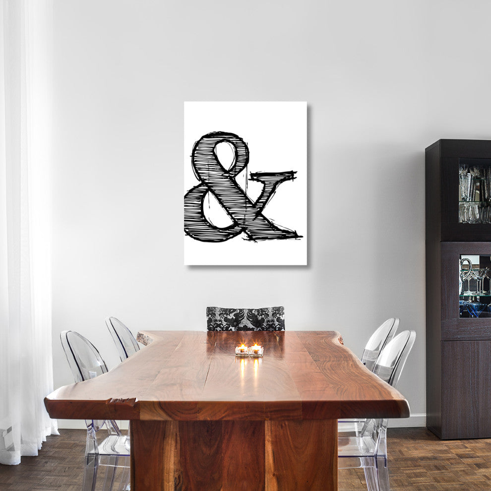 "Ampersand Poster 1" Fine Art Print