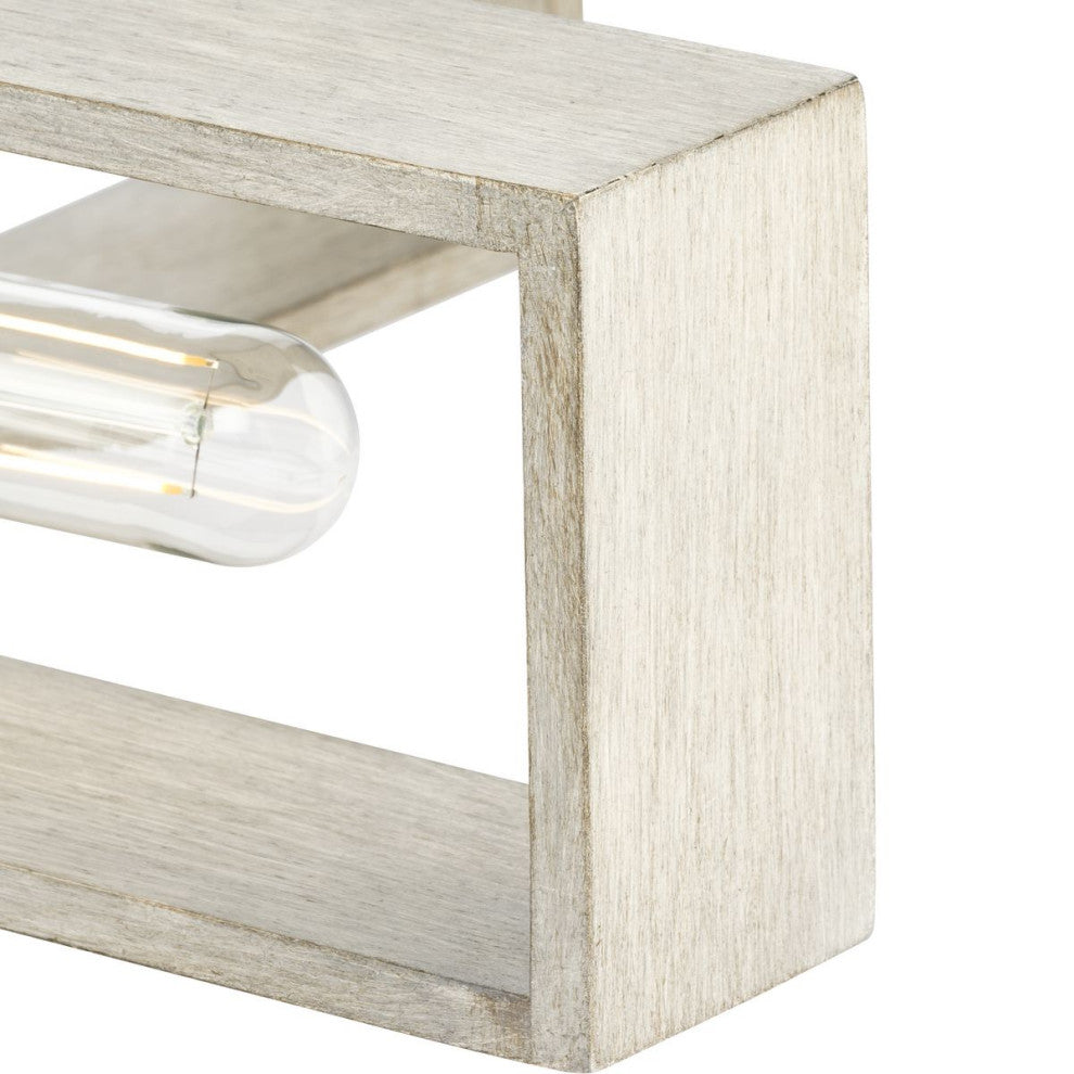 Boundary Collection 24" 4-Lt Semi-Flush Mount Light, Brushed Nickel