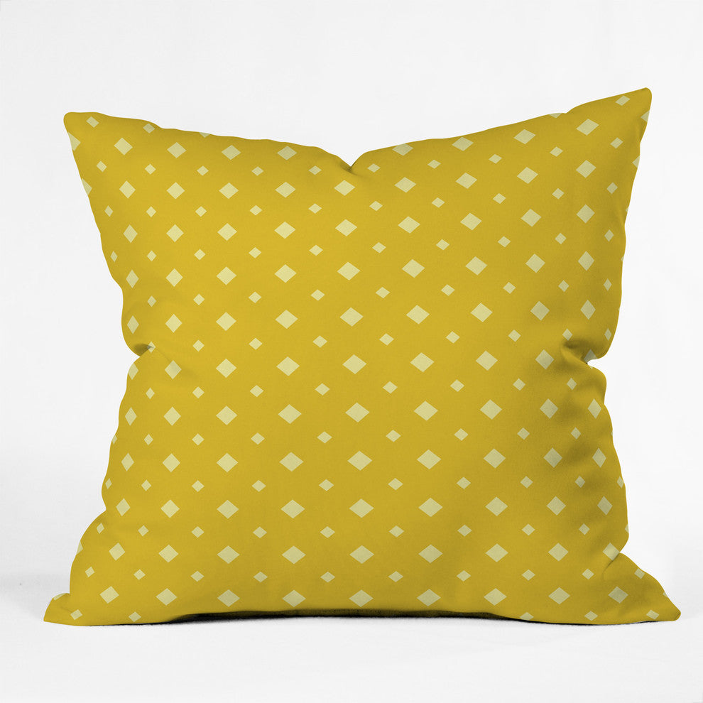 CraftBelly Twinkle Amber Outdoor Throw Pillow