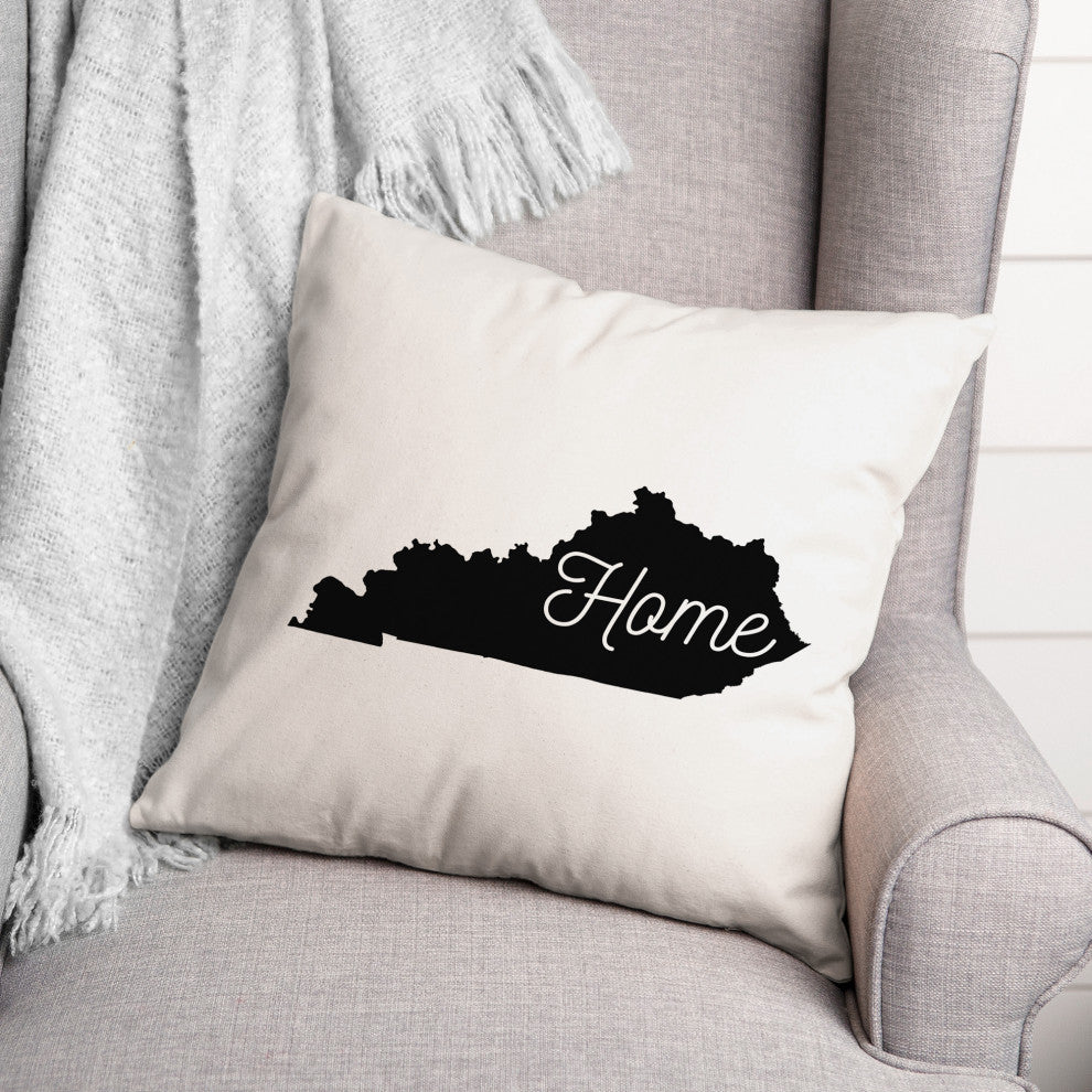 Kentucky Home 18x18 Spun Poly Pillow