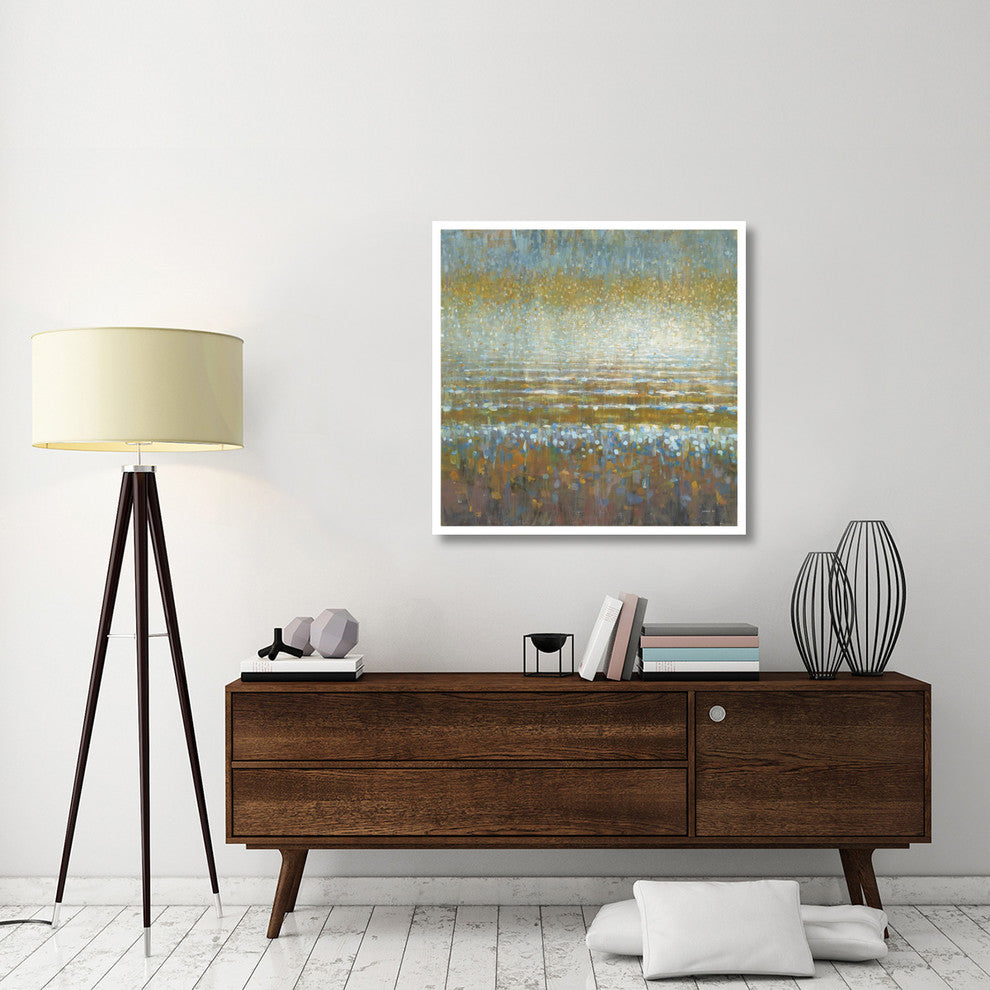 "Rains Over the Lake Light" Digital Paper Print by Danhui Nai, 38"x38"