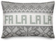 Fa La La La Sweater Pattern 14x20 Spun Poly Pillow