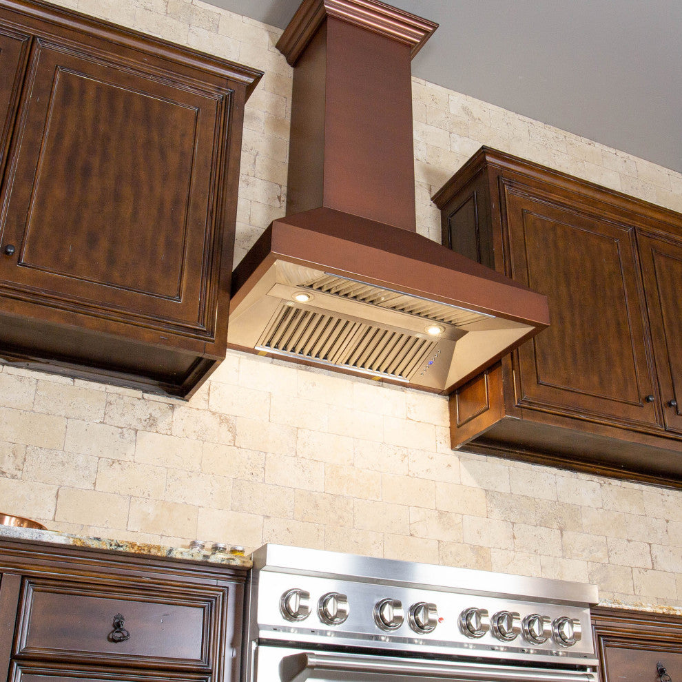 ZLINE 36 in. Designer Series Wall Mount Range Hood, 8667C-36