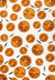 Aranciata Citrus Slice High-Low Indoor/Outdoor Area Rug, Orange/Cream, 8 X 10