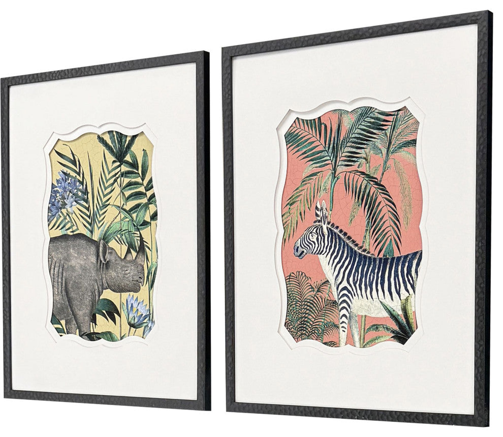 Wild Wonderland II Framed Art, 2-Piece Set