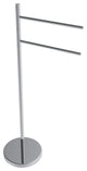 ICO Bath Volkano Freestanding Swiveling Double Towel Bar