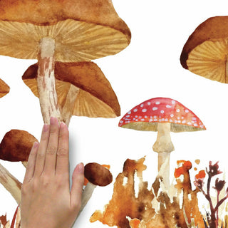 Mushroom Giant Peel And Stick Wall Decals