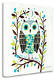 "Night Owl I Square" By Michael Mullan, Giclee Print on Gallery Wrap Canvas
