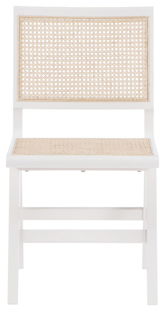 Preston Dining Chair, Set of 2, White, Side Chair