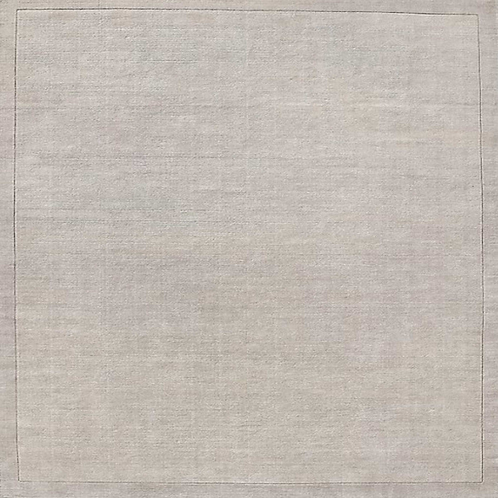 Ahgly Company Indoor Square Mid-Century Modern Area Rugs, 7' Square