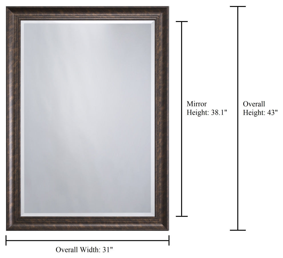 Mirror Frame, Dark Bronze Color