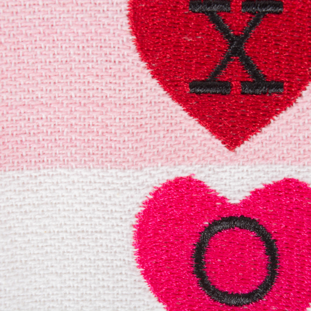 Asst Valentines Day Embroidered Dishtowels, Set Of 3