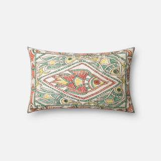 Loloi Inc. Pillow, Multi, 13"x21", Down Insert