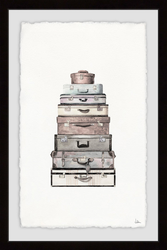 "Everyday Is a Journey" Framed Painting Print, 24"x36"