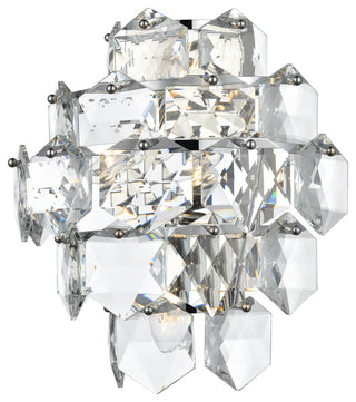 Home Living 14" Wall Sconce, Chrome