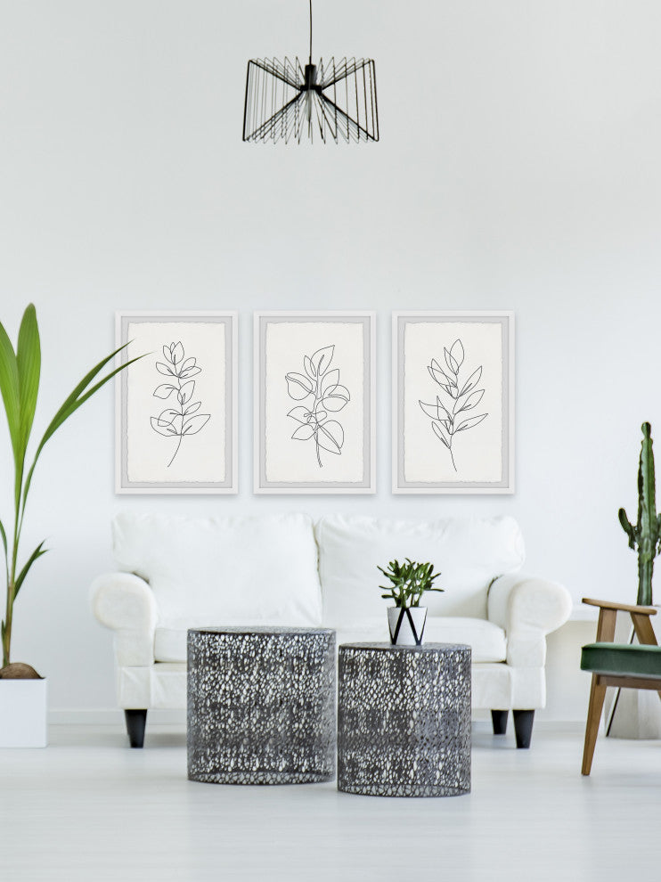 Get More Plants Triptych, 3-Piece Set, 24x36 Panels