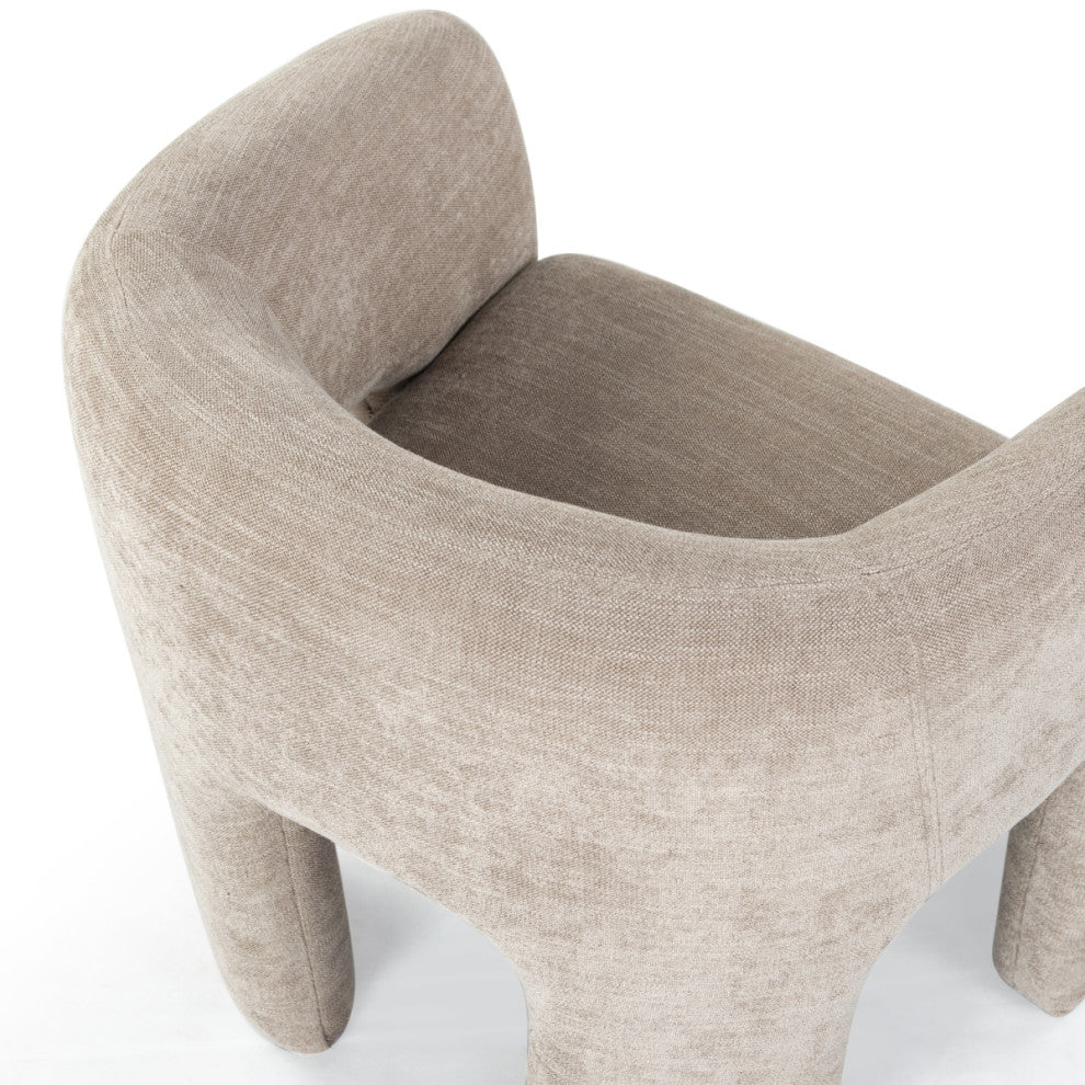Safavieh Couture Tamlyn Accent Chair, Light Brown