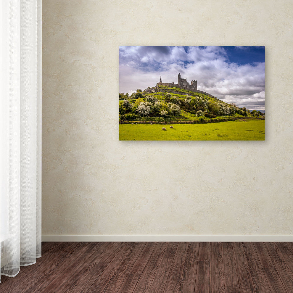 ''Rock Of Cashel Ireland'' Canvas Art by Pierre Leclerc