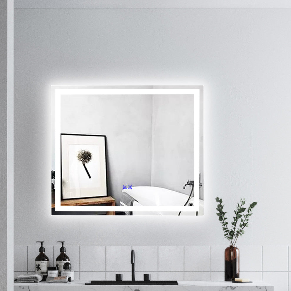 SPECULO Back Lit LED Mirror 6000K Daylight White, 28"