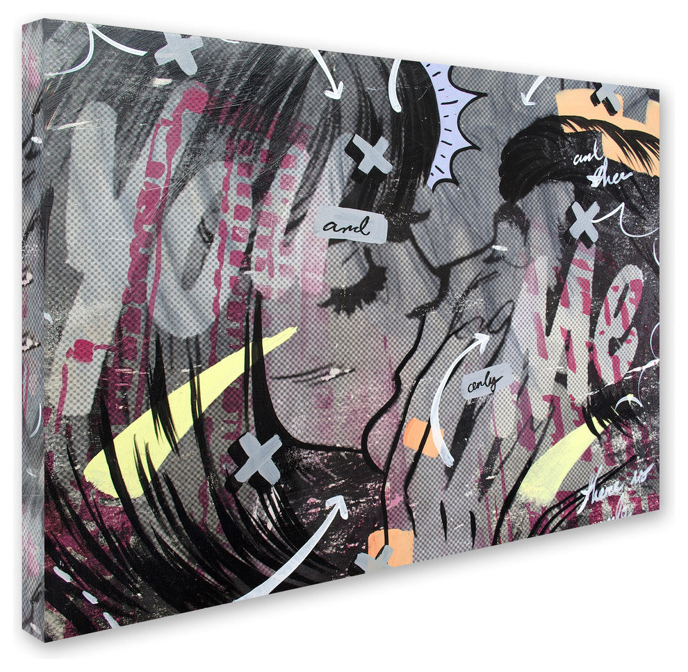 'And Only' Canvas Art by Dan Monteavaro
