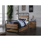 Acme Adams Twin Bed Antique Oak