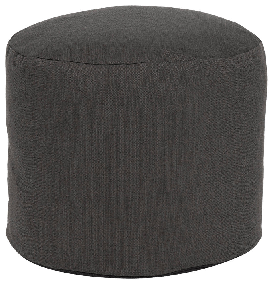 Tall Pouf Sterling Charcoal