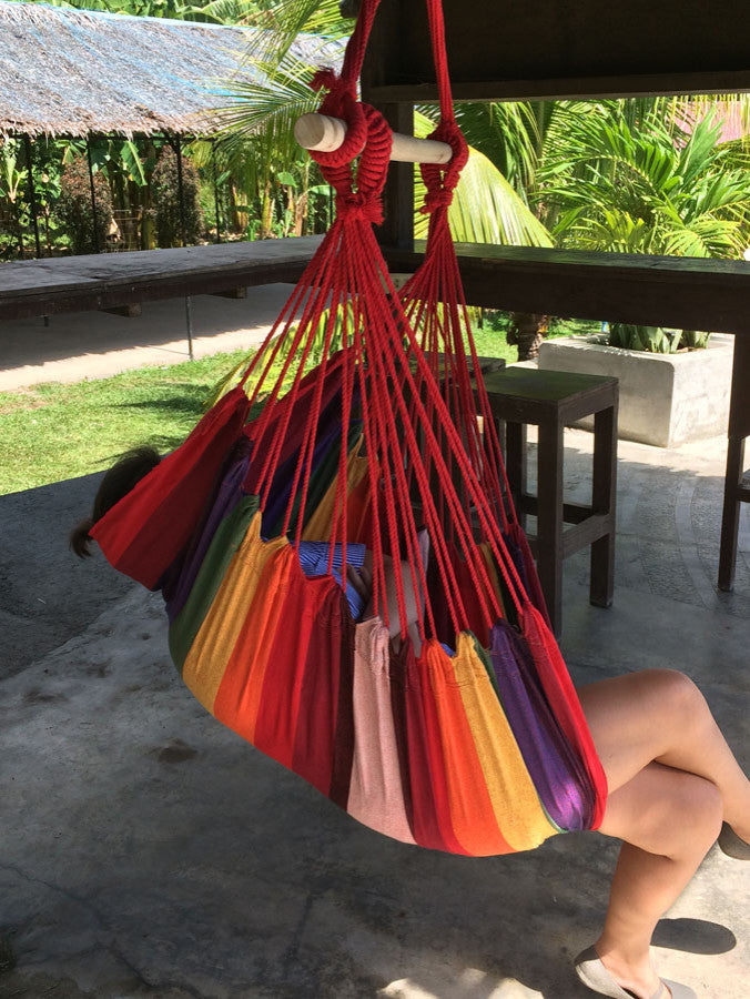 Brazilian Hammock Chair, Hot Colors