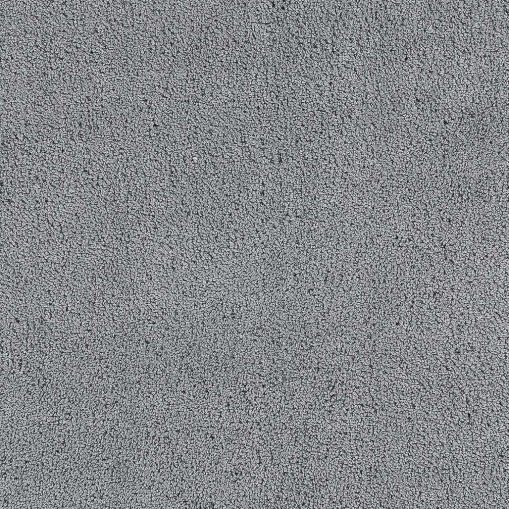 8' Grey Indoor Shag Runner Rug