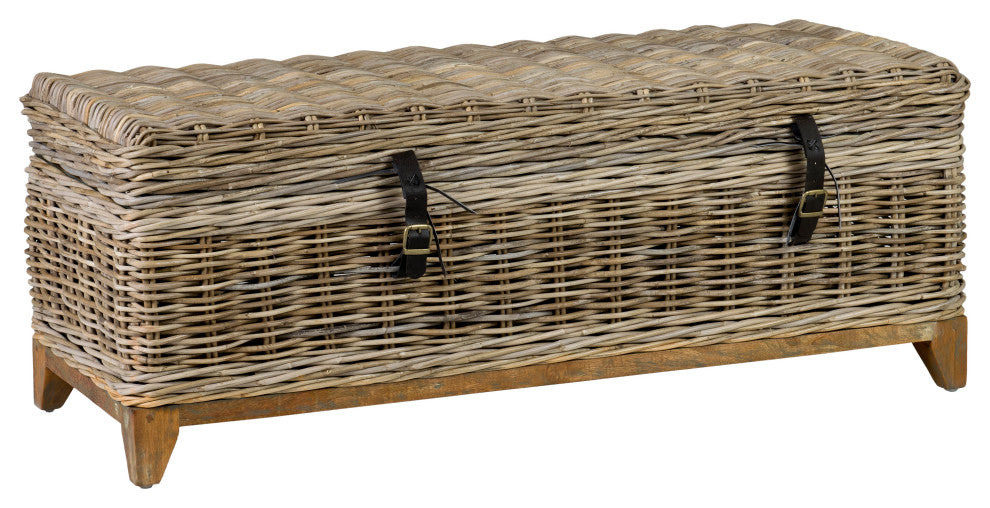 East at Main Kai Rattan Coffee Table with Storage