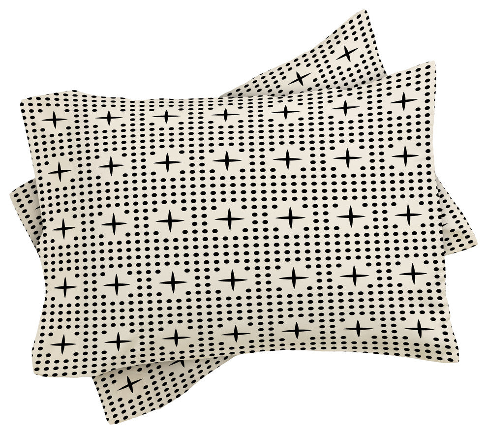 Holli Zollinger Dot and Plus Mudcloth Duvet Cover Set, King