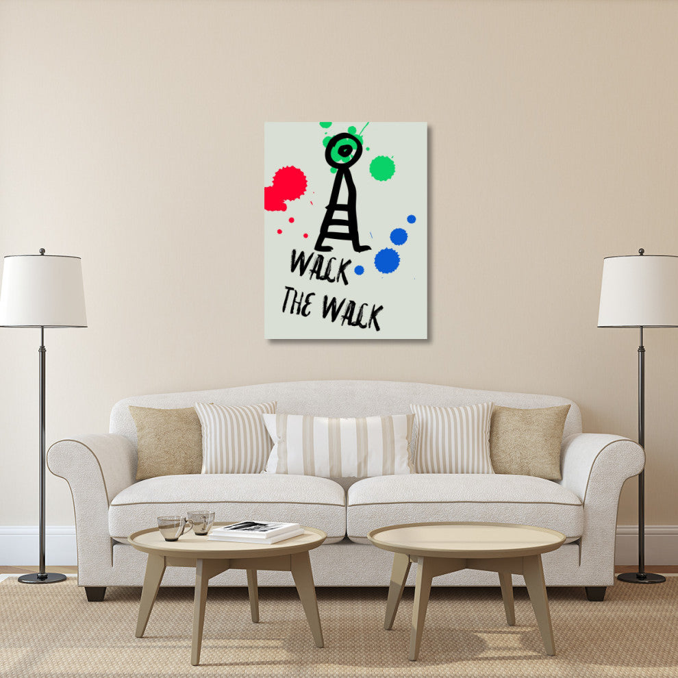 "Walk The Walk Poster 1" Fine Art Print