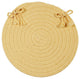 Colonial Mills Chair Pad Boca Raton Pale Banana Chair Pad