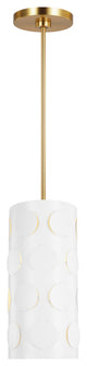 Dottie Small Pendant, Burnished Brass