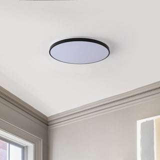 Astrid 21.25" 1-Light Modern Minimalist Iron Circle Integrated LED Flush Mount